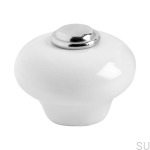 Zdjęcie produktowe gałki 409 porcelanowej niklowej