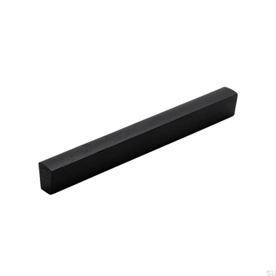 Uchwyt meblowy podłużny A16 128 Czarny Buk