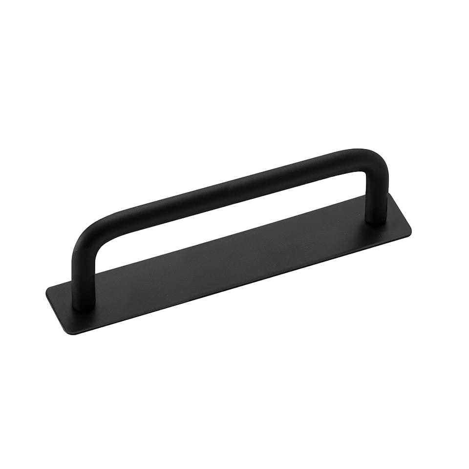 Zdjęcie przedstawia uchwyt meblowy podłużny z serii Royal z podstawą od Beslag Design