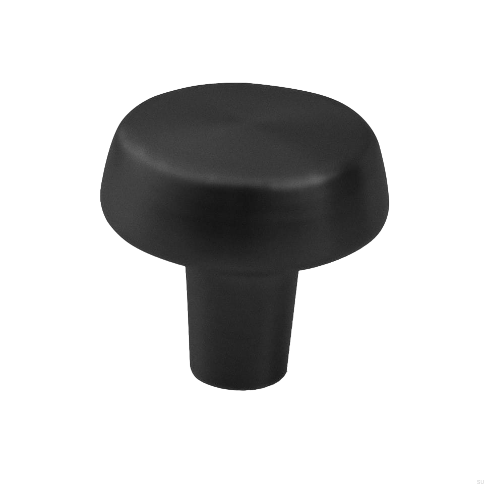 Gałka meblowa Autumn 36 Czarne aluminium zdjęcie