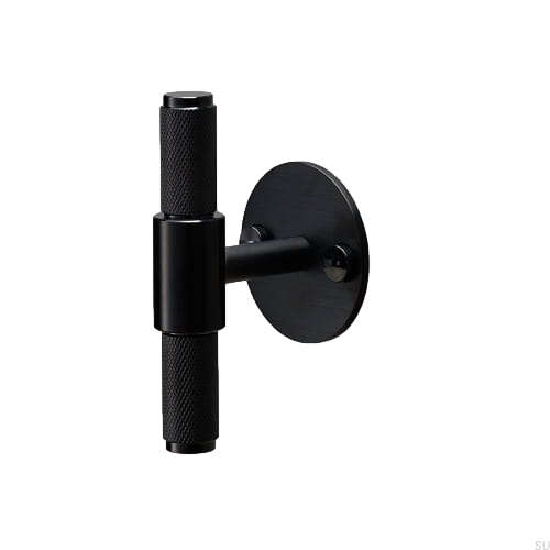 Uchwyt meblowy metalowy T-bar z podkładką na meblu