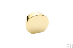 Gałka meblowa Globe 20 mosiądz polerowany