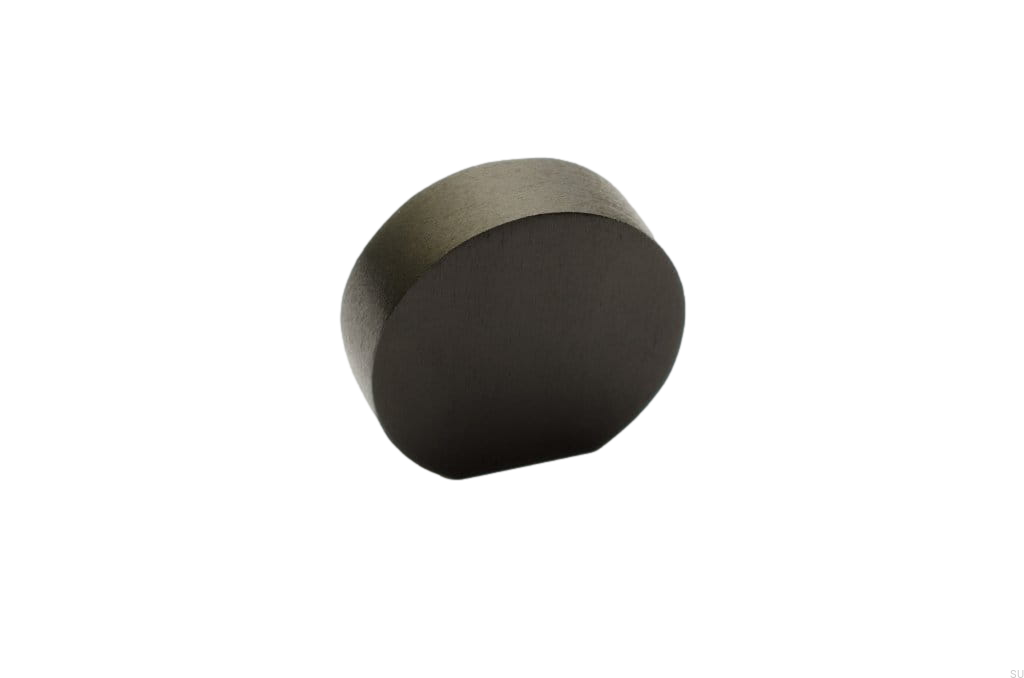 Gałka meblowa Globe 20 czarne aluminium