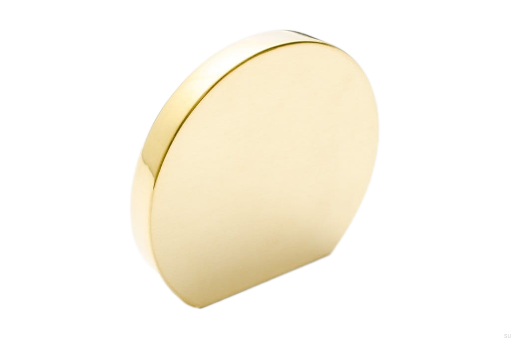 Gałka Globe 50 mosiądz polerowany