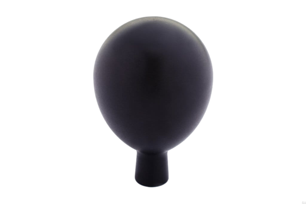 Gałka Drop czarna 32 mm