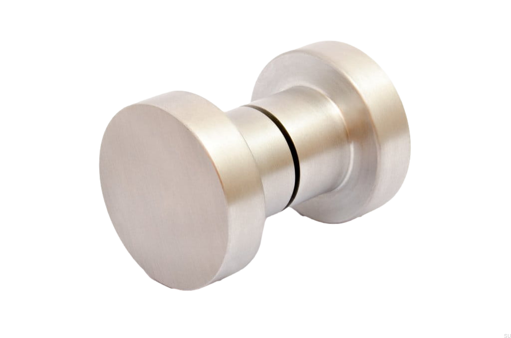 Gałka do drzwi Dot 50 szczotkowane aluminium