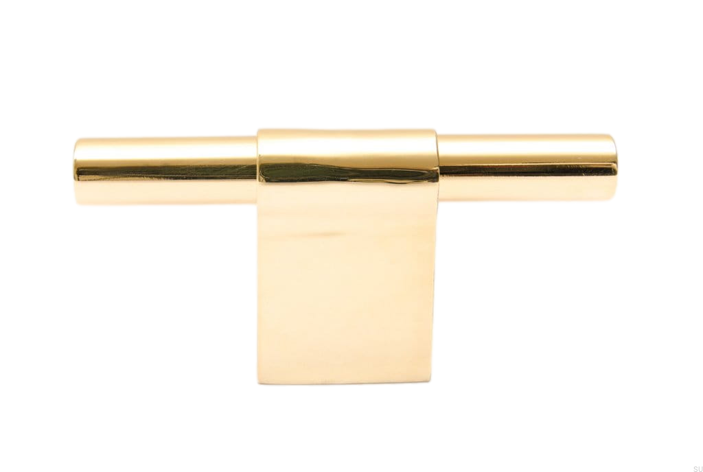 Gałka Line 60 mosiądz polerowany