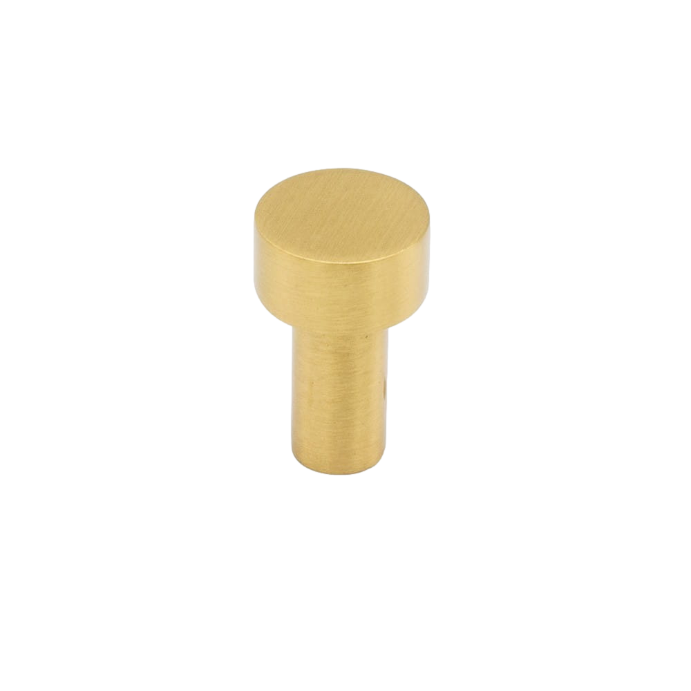 Zdjęcie produktowe gałki Mood 30 złotej mosiężnej szczotkowanej