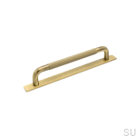 Uchwyt podłużny Helix 160mm, antyczny brąz z podkładką