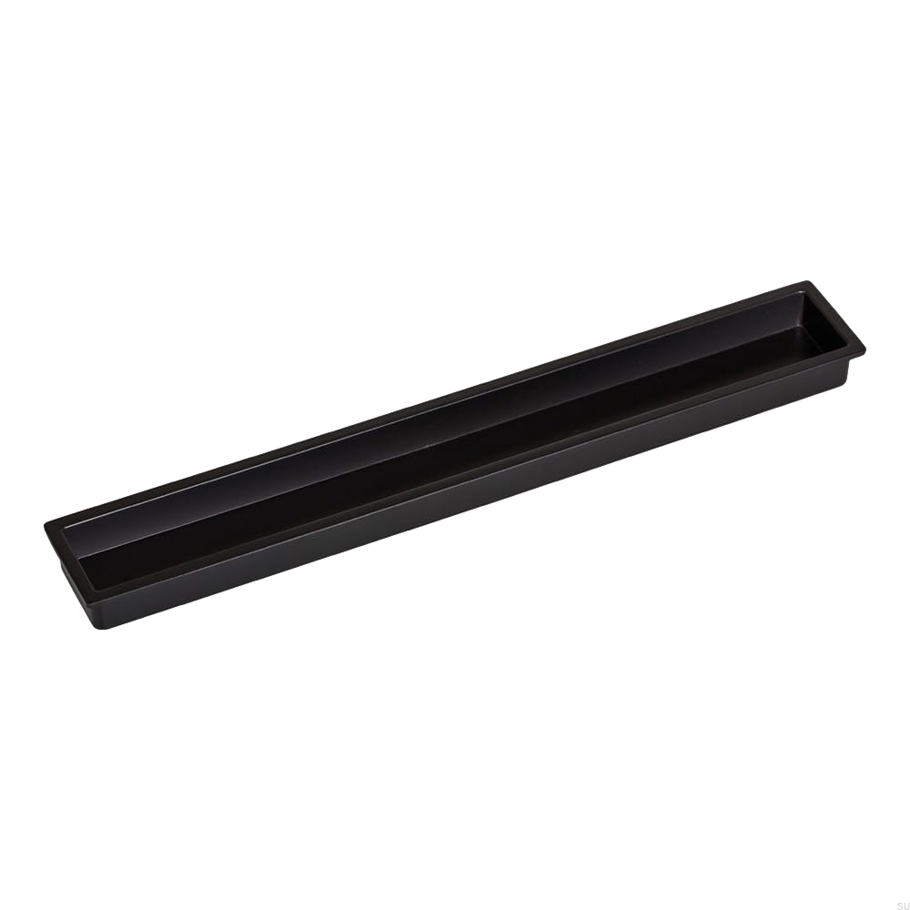 podluzny wpuszczany cubic czarny