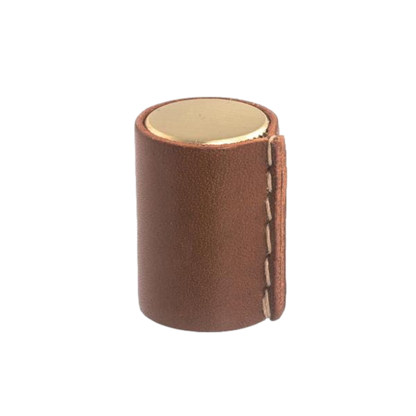 Galka Laderknopp Zlota pokryta skora