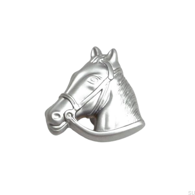 Gałka meblowa Hästhuvud Chrom szczotkowany