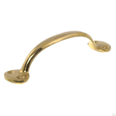 Uchwyt meblowy podłużny 1690 Mosiężny Nielakierowany