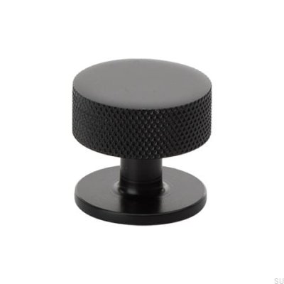 Gałka  meblowa Crest 32 Metalowa Czarna