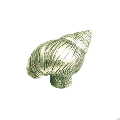 Gałka meblowa Snäcka Cyna lakierowana