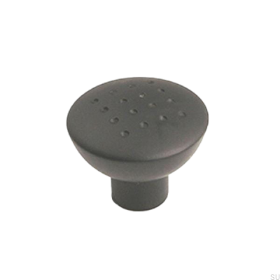 Gałka meblowa 4380 Metalowa czarna