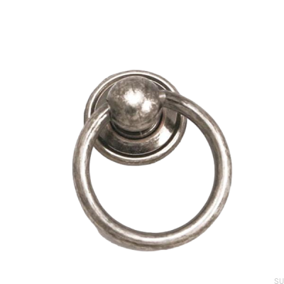 Uchwyt meblowy okrągły 5210 36 Antyczna czerń