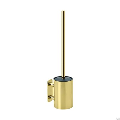 Szczotka toaletowa Złota polerowana