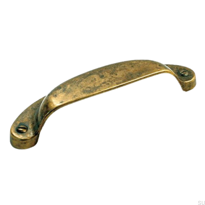 Uchwyt meblowy muszlowy 5283 96 Antyczny brąz