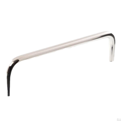 Uchwyt meblowy podłużny 7353 128 Nikiel polerowany