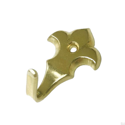 Wieszak ścienny 8135 Złoty lakierowany