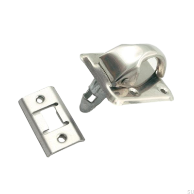 Uchwyt meblowy podłużny z zamkiem 5181 Srebrny