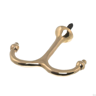 Wieszak Ankarkrok Złoty polerowany