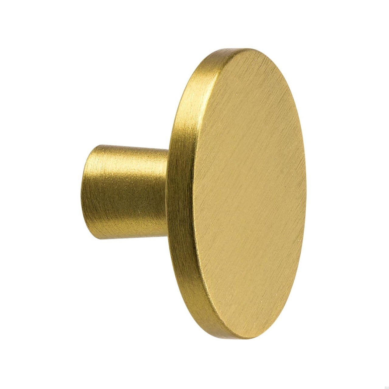 Zdjęcie produktowe haczyka plato złotego mosiężnego