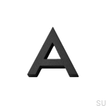 Zdjecie numeracji domu litera A