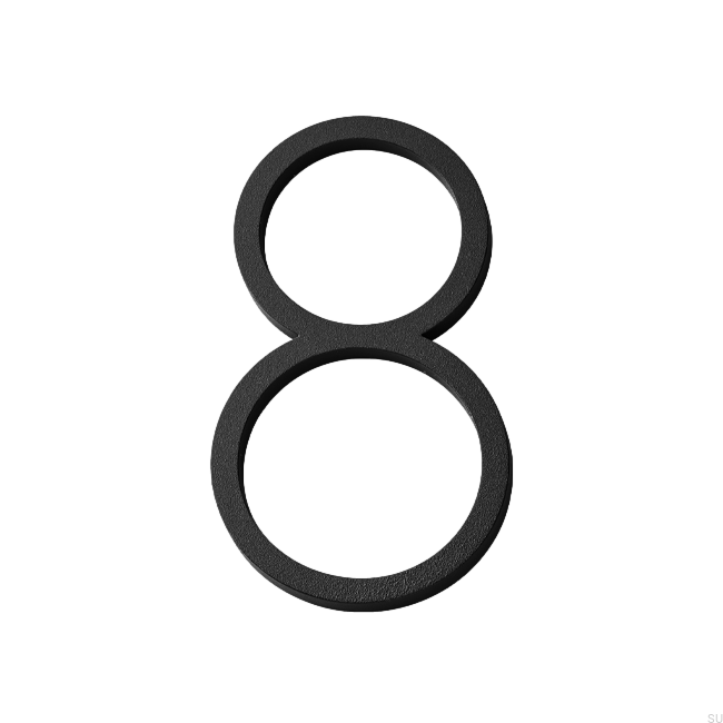 Zdjecie numeracji domu cyfra 8