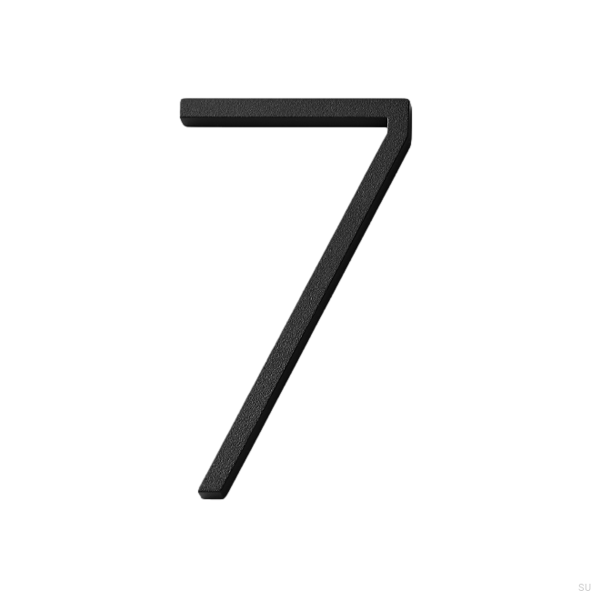Zdjecie numeracji domu cyfra 7