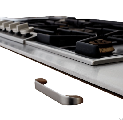 Uchwyt meblowy podłużny Tangerine 128 Aluminiowy Srebrny