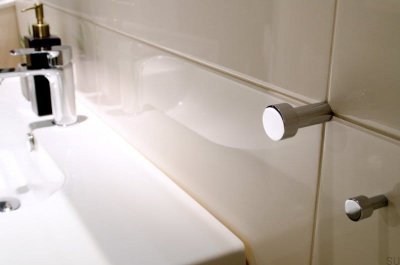 Wieszak ścienny Dot 55 Aluminium szczotkowane 