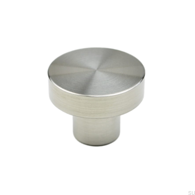 Gałka meblowa Marbelo 01 Stalowa Szczotkowana