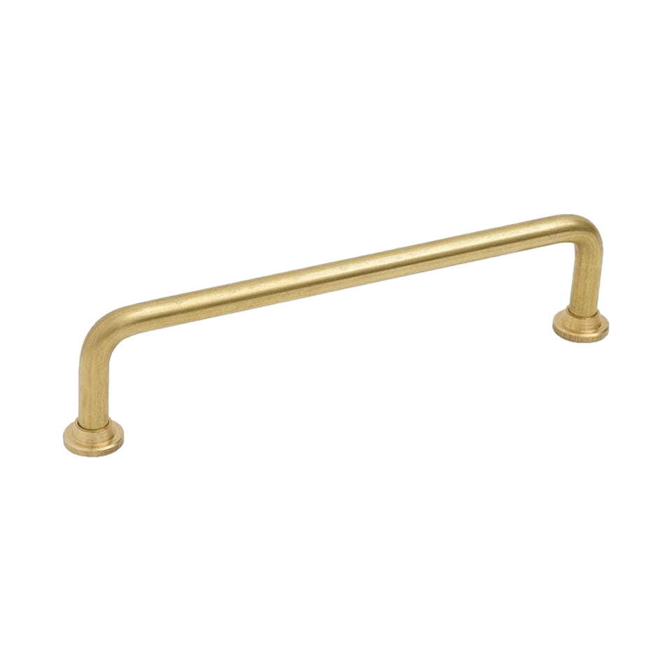 Uchwyt meblowy podłużny 1353 mosiężny od Beslag Design