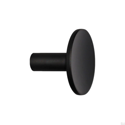 Wieszak ścienny Sture 28 Mosiężny Czarny