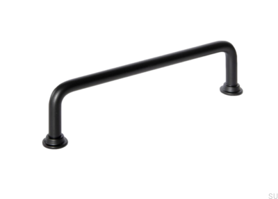 Uchwyt meblowy podłużny 1353 128 Care Metalowy czarny