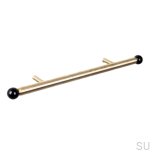 14.2.1.L--Uchwyt_Meblowy-Podłużny-Kirke-Reiling-160-Mosiężny-Szczotkowany-z-Czarnym-Plankton-Skandynawskie-Uchwyty_2