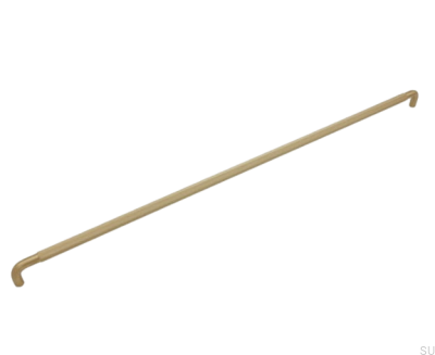 Uchwyt meblowy podłużny Helix 608 Złoty Szczotkowany