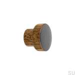 Galki do mebli SIMPLE emaliowane 3 cm - olej przyciemniajacy - ciemny szary.jpg