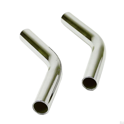 Narożnik do rury kuchennej 135 Chrom Polerowany