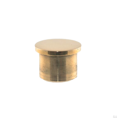 Zakończenie wspornika środkowego Mosiężny Polerowany