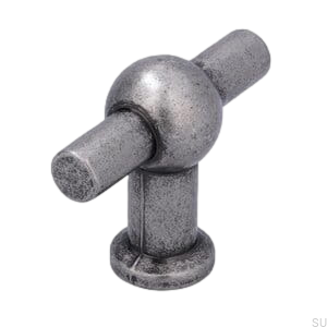 Gałka meblowa T-Bar 2011-50 Antyczna Cyna 