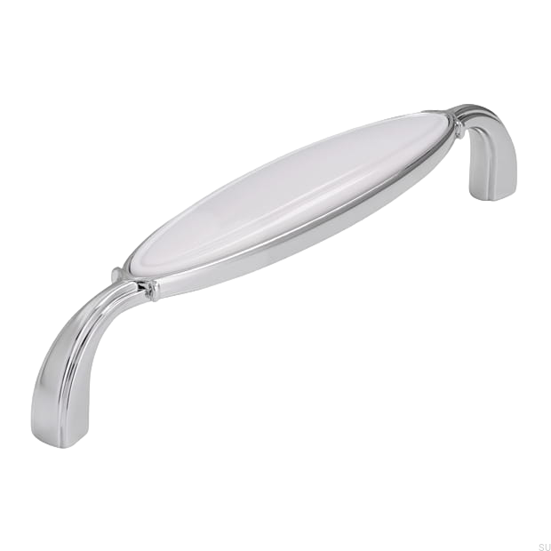 1973-138ZN1A4--Uchwyt-Meblowy-Podłużny-1973-128-Chrom-Polerowany-z-Białym-Siro-Skandynawskie-Uchwyty_5