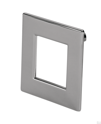 Uchwyt meblowy kwadratowy 2057 Chrom Polerowany