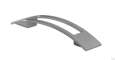 Uchwyt meblowy podłużny 2113 96 Chrom Polerowany