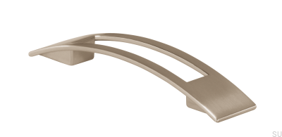 Uchwyt meblowy podłużny 2113 96 Nikiel Szczotkowany