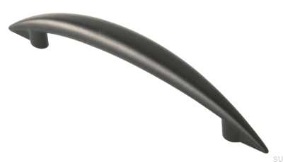 Uchwyt meblowy podłużny 809 96 Metalowy Czarny Mat