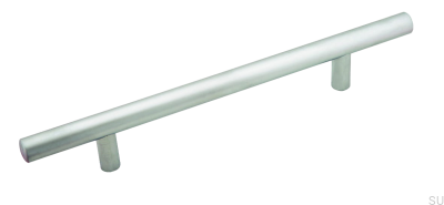 Uchwyt meblowy podłużny 885 128 Chrom Matowy