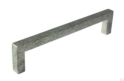 Uchwyt meblowy podłużny SM8137I 128 Antyczny Srebrny